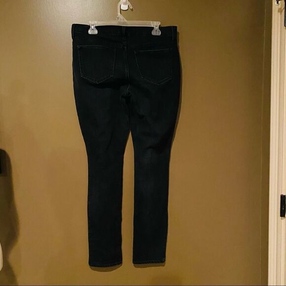Old Navy Sweetheart Black Wash Jeans Size 12 Long - Picture 4 of 9